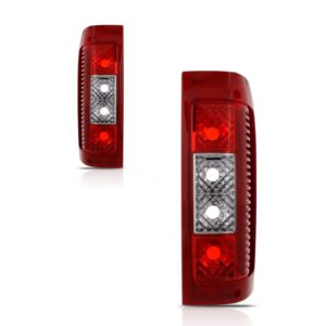 Par Sinaleira Traseira Fiat Ducato 2002 Á 2014 Pisca Cristal Vermelho