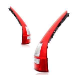 Par Lanterna Traseira Para Honda Crv 2007 08 2009 2010 2011 Vermelho Ambos Lados