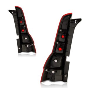 Par Lanterna Traseira Para Honda Crv 2007 08 2009 2010 2011 Vermelho Ambos Lados