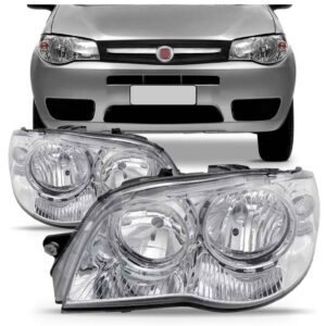 Par Farol Palio 2004 05 06 07 08 09 10 11 12 2013 Cromado