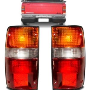 Par Sinaleira Traseira L200 1992 Até 2003 Tricolor