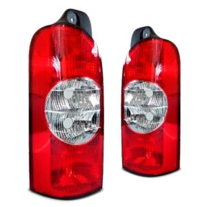 Par Lanterna Traseira Master 2007 2008 09 10 11 2012 Bicolor - Bicolor