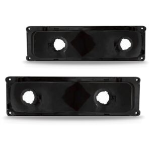 Par Sinaleira Inferior Farol Silverado 1993 A 2001 Cristal