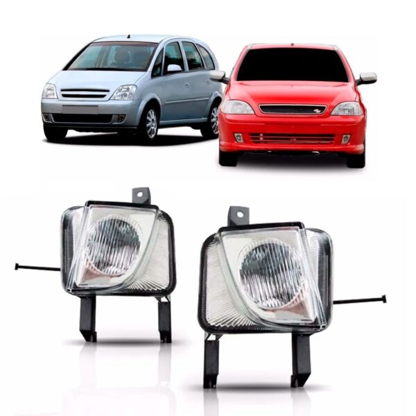 Par Farol Milha Auxiliar Corsa 2007 2008 2009 2010
