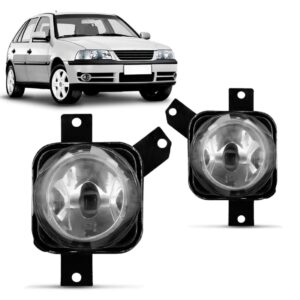 Par Farol Milha Auxiliar Gol G3 1999/2003 Fase 2 C/projetor