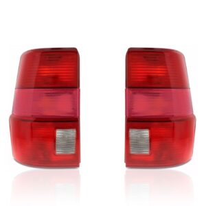 Par Sinaleira Traseira Quantum 1998 1999 2000 2001 Bicolor Vermelho