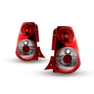 Par Lanterna Traseira Picanto 08 A 2011 Re Cristal Promoção Vermelho