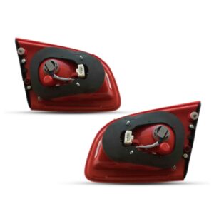 Par Sinaleira Traseira Santa Fé 2006 2007 2008 09 2010 Tampa Vermelho