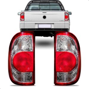 Par Sinaleira Traseira Vw Saveiro G4 2006 07 A 2012 Cristal Cristal