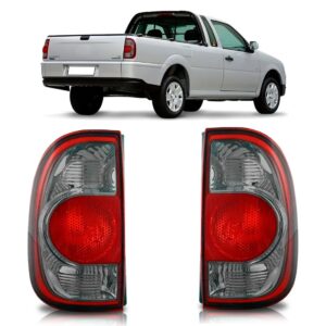 Par Sinaleira Traseira Saveiro G4 06 07 08 09 10 11 12 Fumê