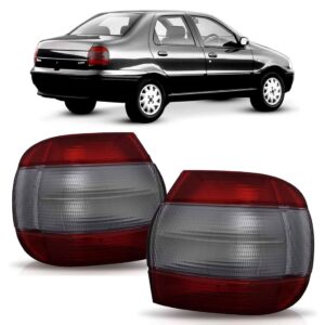 Par Sinaleira Traseira Siena 1997 1998 99 2000 Fumê Promoção