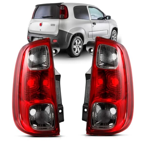 Par Sinaleira Traseira Uno 2011 2012 2013 2014 Fumê