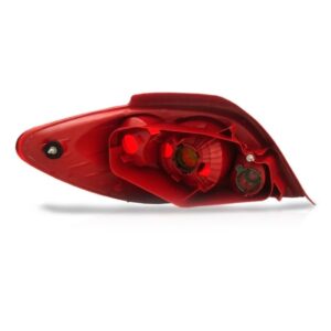 Par Sinaleira Traseira Peugeot 307 07 08 09 10 11 12 Hatch Vermelho