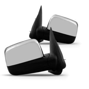 Par Retrovisor Ranger 2005 A 2009 Eletrico Capa Cromada