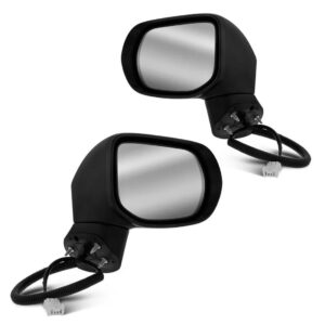 Par Retrovisor Civic 2006 A 11 Elet C/ Sinaleira Preto Liso