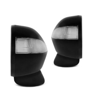 Par Retrovisor Civic 2006 A 11 Elet C/ Sinaleira Preto Liso