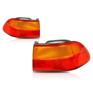 Par Sinaleira Traseira Para Honda Civic 92 93 94 1995 Sedan Ambos Lados