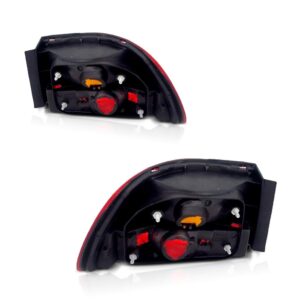 Par Sinaleira Traseira Para Honda Civic 92 93 94 1995 Sedan Ambos Lados