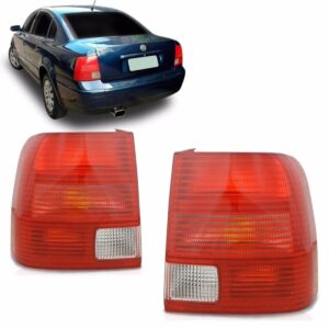 Par Sinaleira Traseira Passat 97 98 99 00 Re Branca Vermelho