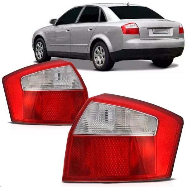 Par Lanterna Traseira Audi A4 2001 2002 2003 2004 Sedan
