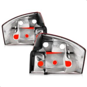 Par Lanterna Traseira Audi A4 2001 2002 2003 2004 Sedan