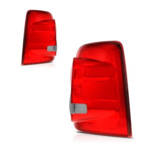 Par Sinaleira Traseira Para Ford Ecosport 2008 Até 2012 Fume Ambos Lados Vermelho