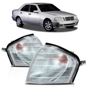 Par Lanterna Dianteira Mercedes C220 94/2000 Cristal Oferta