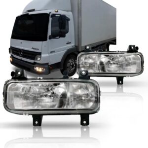 Par Farol Mercedes Atego 1315 1318 1518 1720 Com Auxiliar