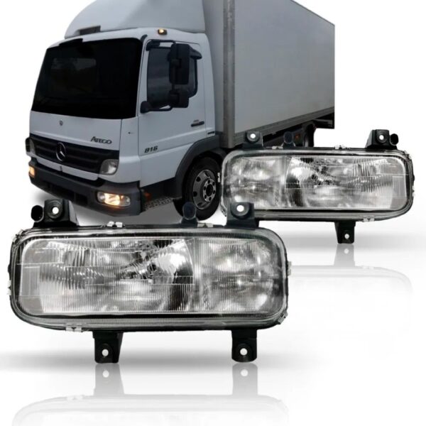 Par Farol Mercedes Atego 1315 1318 1518 1720 Com Auxiliar