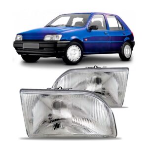Par Farol Ford Fiesta 1994 1995 1996 Cromado