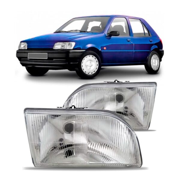 Par Farol Ford Fiesta 1994 1995 1996 Cromado