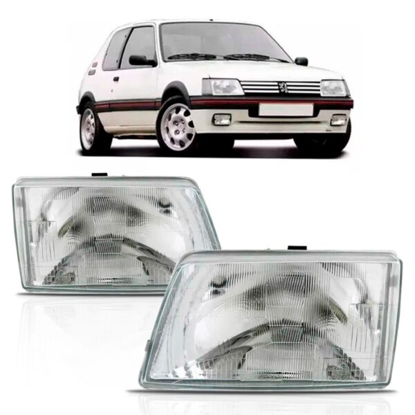 Farol Peugeot 205 1983 84 85 86 87 88 89 90 91 1992