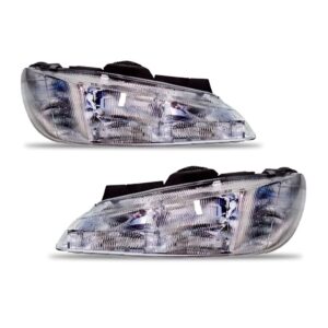 Par Farol Dianteiro Peugeot 406 1996 1997 1998 1999 Direito E Esquerdo