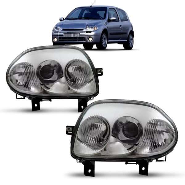 Par Farol Clio 1998 1999 2000 2001 Foco Duplo