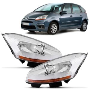 Par Farol C4 Grand Picasso 2008 A 2011 Pisca Ambar
