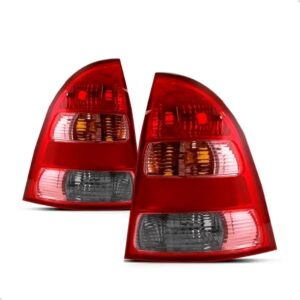 Par Sinaleira Traseira Corolla Fielder 2004 2005 06 07 2008 Vermelho