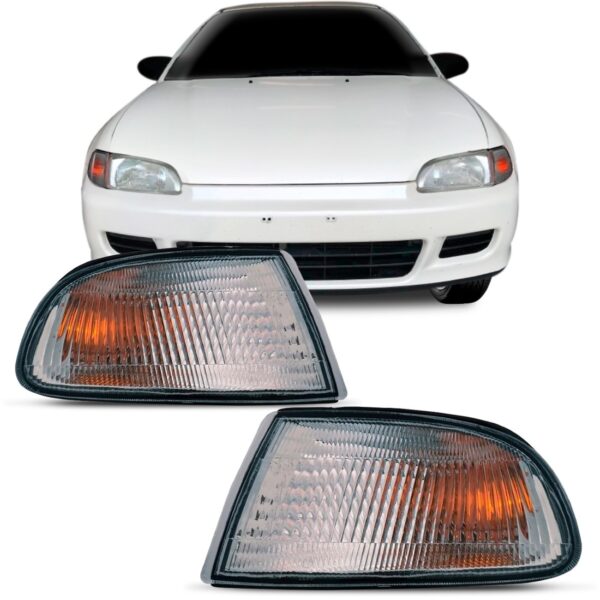 Par Pisca Seta Civic 1992 1993 1994 1995 Sedan Cupula Ambar
