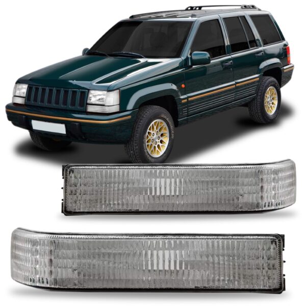 Par Sinaleira Grand Crerokee 1993 A 1996 Inferior Cristal