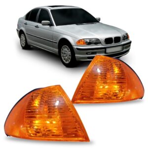 Par Sinaleira Seta Bmw S3 1998 1999 2000 2001 Âmbar
