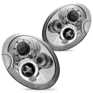 Par Farol  Para Mini Cooper 2001 A 2004 Eletrico