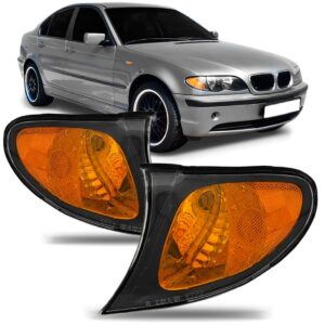 Par Sinaleira Seta Bmw S3 2002 2003 2004 2005 Ambar Fume  Âmbar Com Borda Fumê