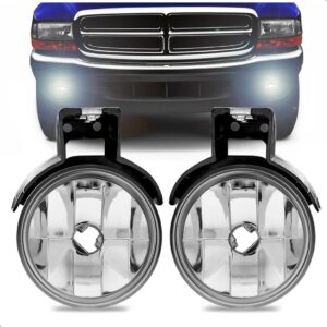 Par Farol Neblina Para Dakota Dianteiro 1997 1998 1999  2000 Cristal Direito E Esquerdo