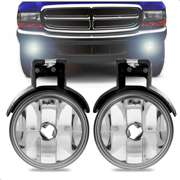 Par Farol Neblina Para Dakota Dianteiro 1997 1998 1999  2000 Cristal Direito E Esquerdo
