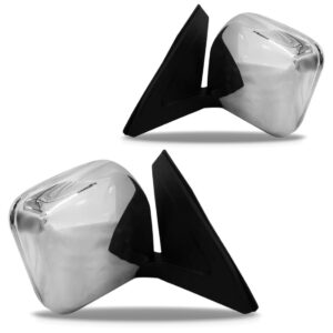 Jogo Retrovisor Pajero 1993 1994 1995 1996 1997 Fixo Cromado