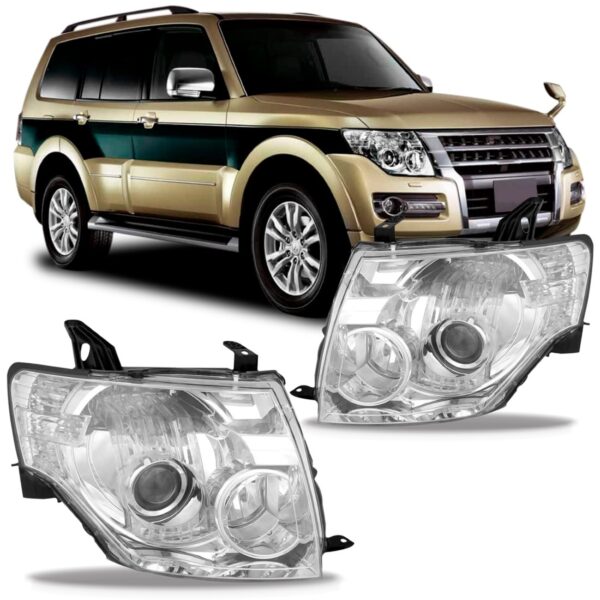 Par Farol Pajero Full 2008 2009 10 11 12 2013 2014 Elétrico