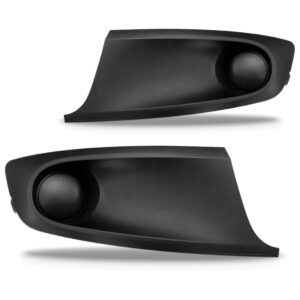 Par Moldura Milha Fox 2010 2011 2012 2013 2014 Sem Furo Preto Ambos Os Lados