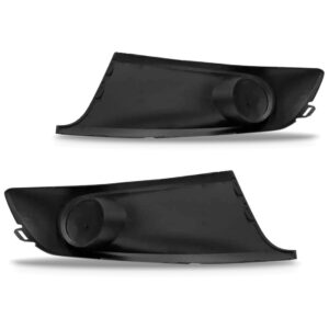 Par Moldura Milha Fox 2010 2011 2012 2013 2014 Sem Furo Preto Ambos Os Lados