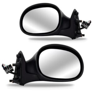 Jogo Retrovisor Picasso 1999 00 01 02 03 2004 Elétrico Preto