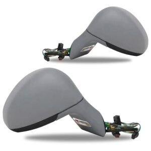 Par Retrovisor C4 08 A 12 Elétrico Com Sinaleira Lente Azul