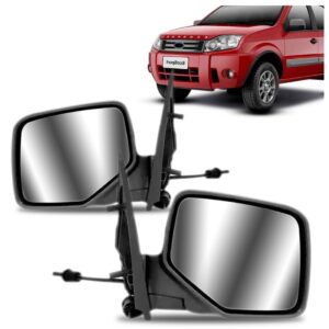 Jogo Retrovisor Ecosport 2003 2004 05 06 07 08 2009 Com Pret